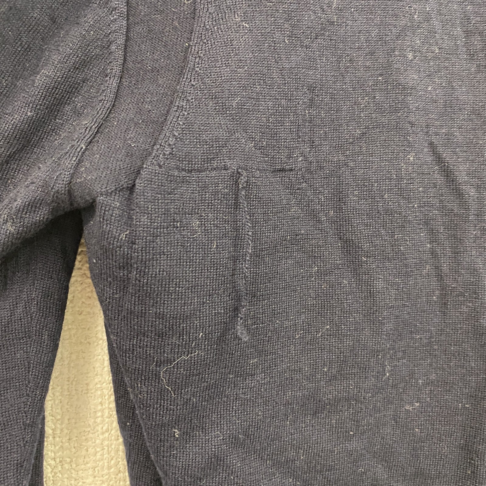 Paul Smith BLACK LABEL　ポールスミス ブラックレーベル　ウールニットカーディガン　紺　ネイビー　Mサイズ