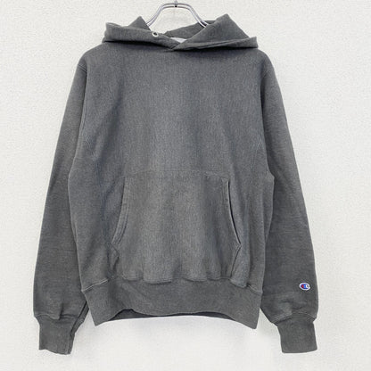 Champion　チャンピオン　リバースウィーブ　スウェットパーカー/フーディー　目無し　ダークグレー　Sサイズ