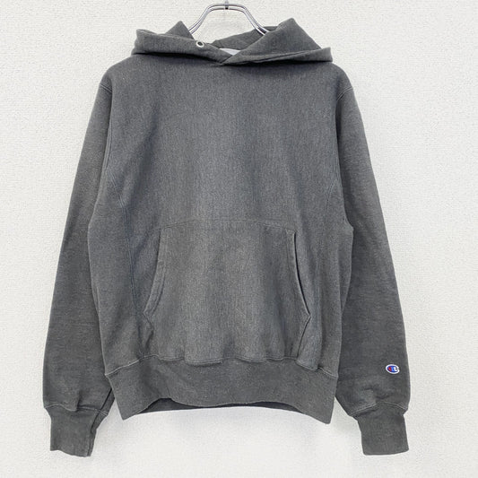Champion　チャンピオン　リバースウィーブ　スウェットパーカー/フーディー　目無し　ダークグレー　Sサイズ