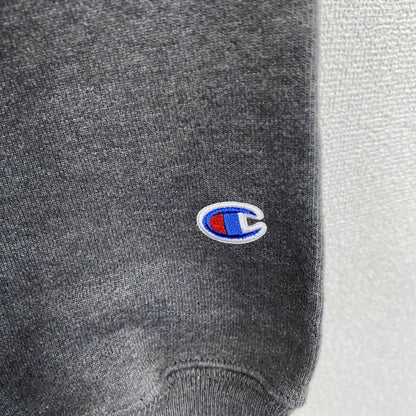 Champion　チャンピオン　リバースウィーブ　スウェットパーカー/フーディー　目無し　ダークグレー　Sサイズ