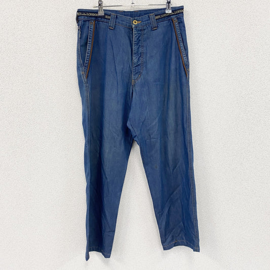 HARDY AMIES　ハーディーエイミス　デニムパンツ/ジーンズ　ジップフライ　インディゴ　82サイズ