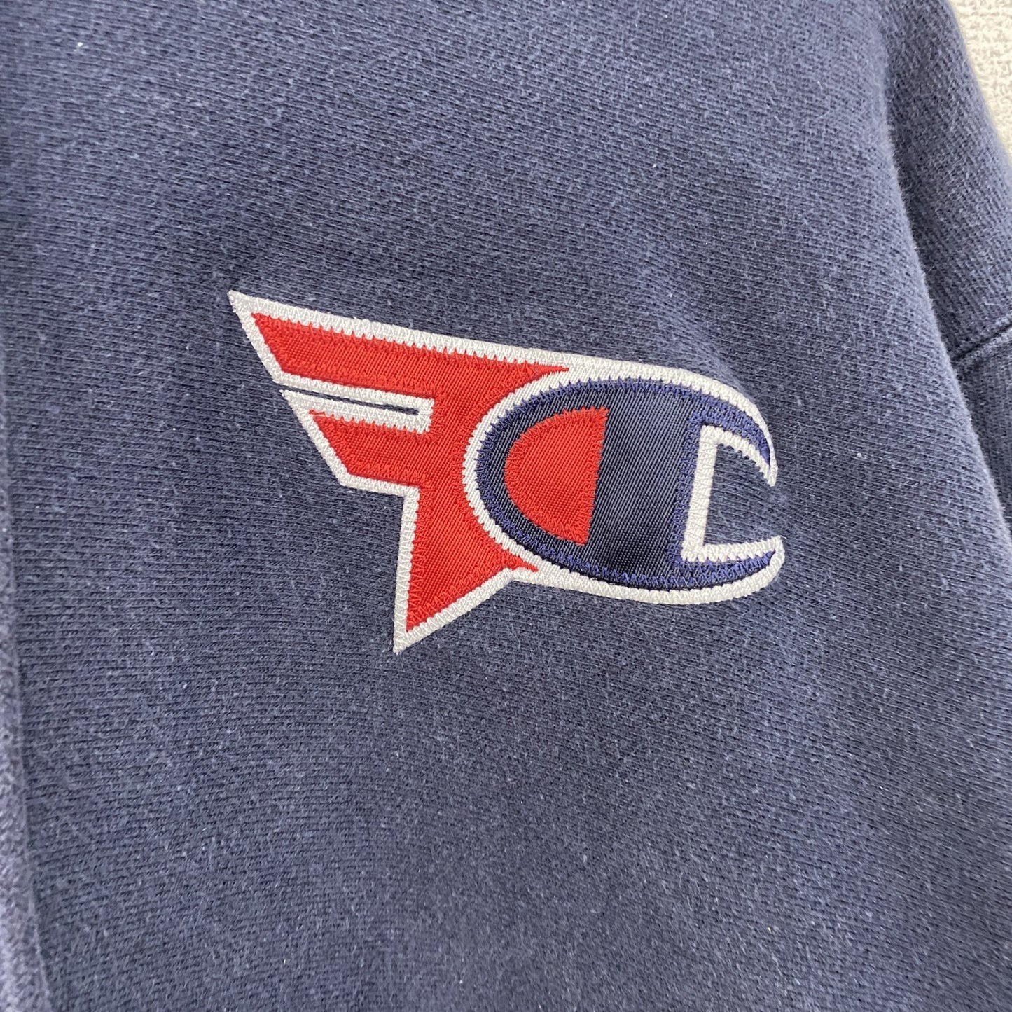 Champion　チャンピオン　リバースウィーブ　フルジップスウェットパーカー/フーディー　紺　ネイビー　XLサイズ