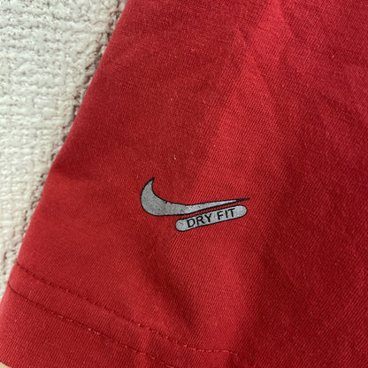 古着 used　NIKE ナイキ　半袖ワンポイントデザインTシャツ　DRY FIT　クルーネック　カジュアル　XLサイズ