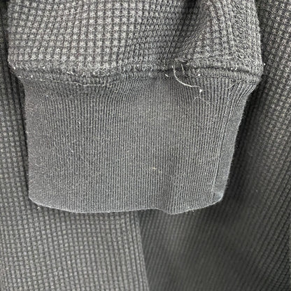 BEAUTY&YOUTH UNITED ARROWS　長袖Tシャツ/サーマルロンT　ワッフル　黒　ブラック　XLサイズ