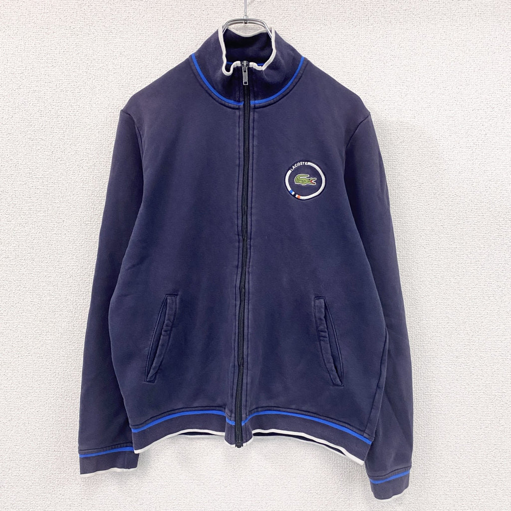 LACOSTE　ラコステ　フルジップスウェットジャケット/トラックジャケット　紺　ネイビー　4サイズ