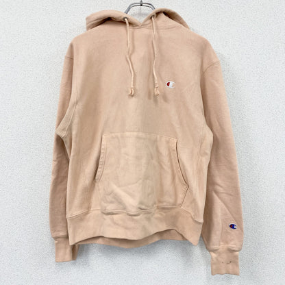 Champion　チャンピオン　リバースウィーブ　スウェットパーカー/フーディー　サーモンピンク　Mサイズ