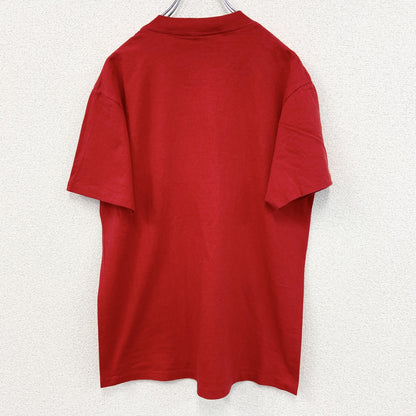 古着 used　ONEITA　半袖プリントTシャツ　刺繍デザイン　US製　NEW ORALEANS　カジュアル　レトロ　Mサイズ