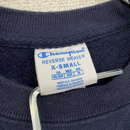 Champion　チャンピオン　リバースウィーブ　スウェット/トレーナー　紺　ネイビー　XSサイズ