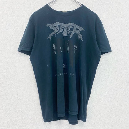 GILDAN　ギルダン　Sister　半袖バンドプリントTシャツ　4連プリント　クルーネック　黒　ブラック　Mサイズ