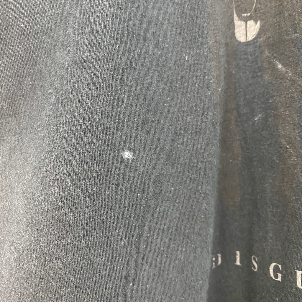 GILDAN　ギルダン　Sister　半袖バンドプリントTシャツ　4連プリント　クルーネック　黒　ブラック　Mサイズ