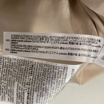 ZARA　ザラ　クロップド丈フェイクボアジャケット　アイボリー　Sサイズ