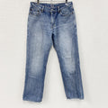 GAP　ギャップ　デニムパンツ/ジーンズ　ジップフライ　縦落ち　鬼ヒゲ　インディゴ　33サイズ