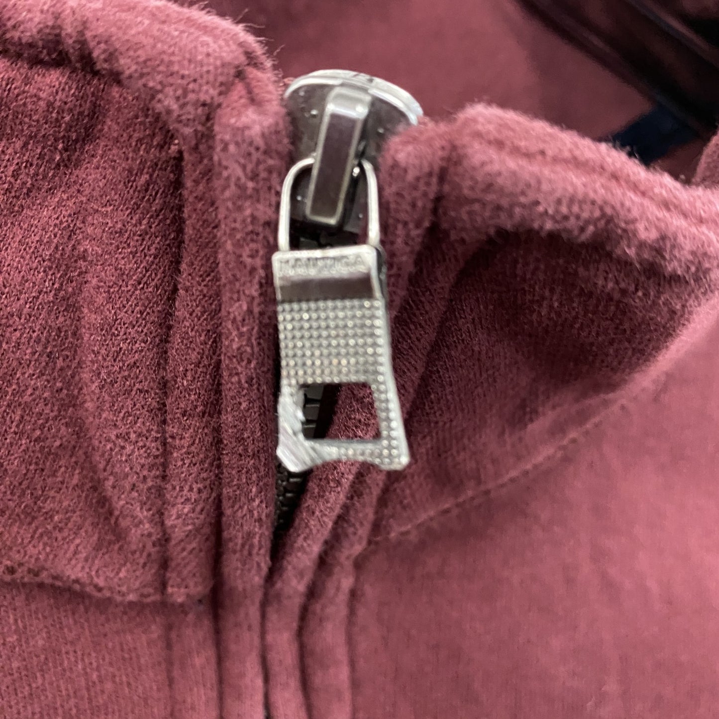 NAUTICA　ノーティカ　ハーフジップスウェット/トレーナー　ボルドー　カシスレッド　2XLサイズ