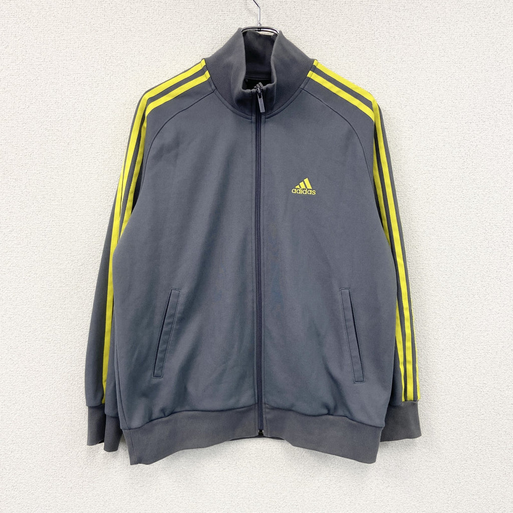 adidas　アディダス　トラックジャケット/ジャージ　灰色　グレー　Lサイズ