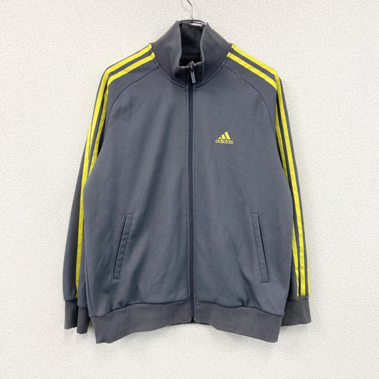 adidas　アディダス　トラックジャケット/ジャージ　灰色　グレー　Lサイズ