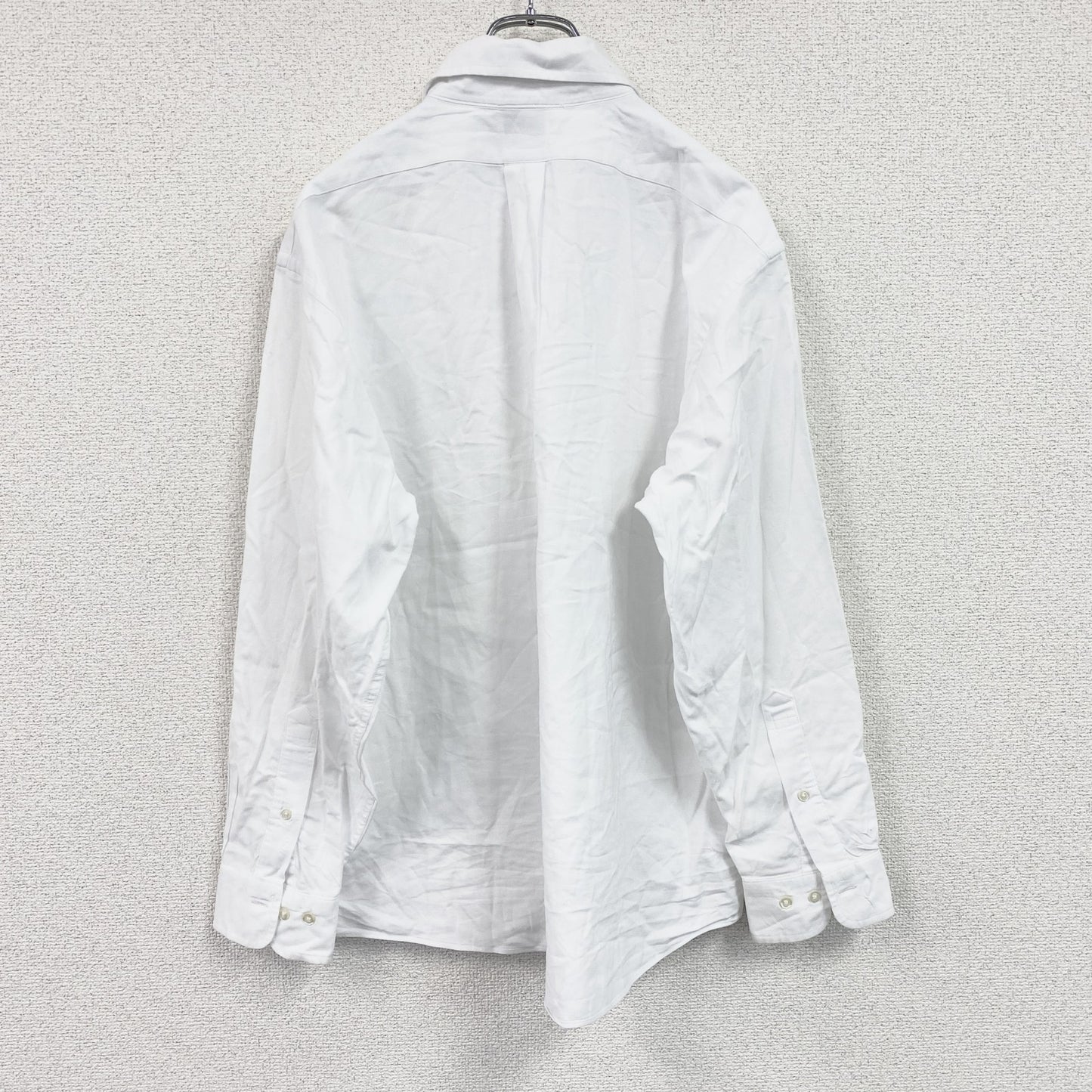 BROOKS BROTHERS　ブルックスブラザーズ　長袖ボタンダウンシャツ　白　ホワイト　16-2/3