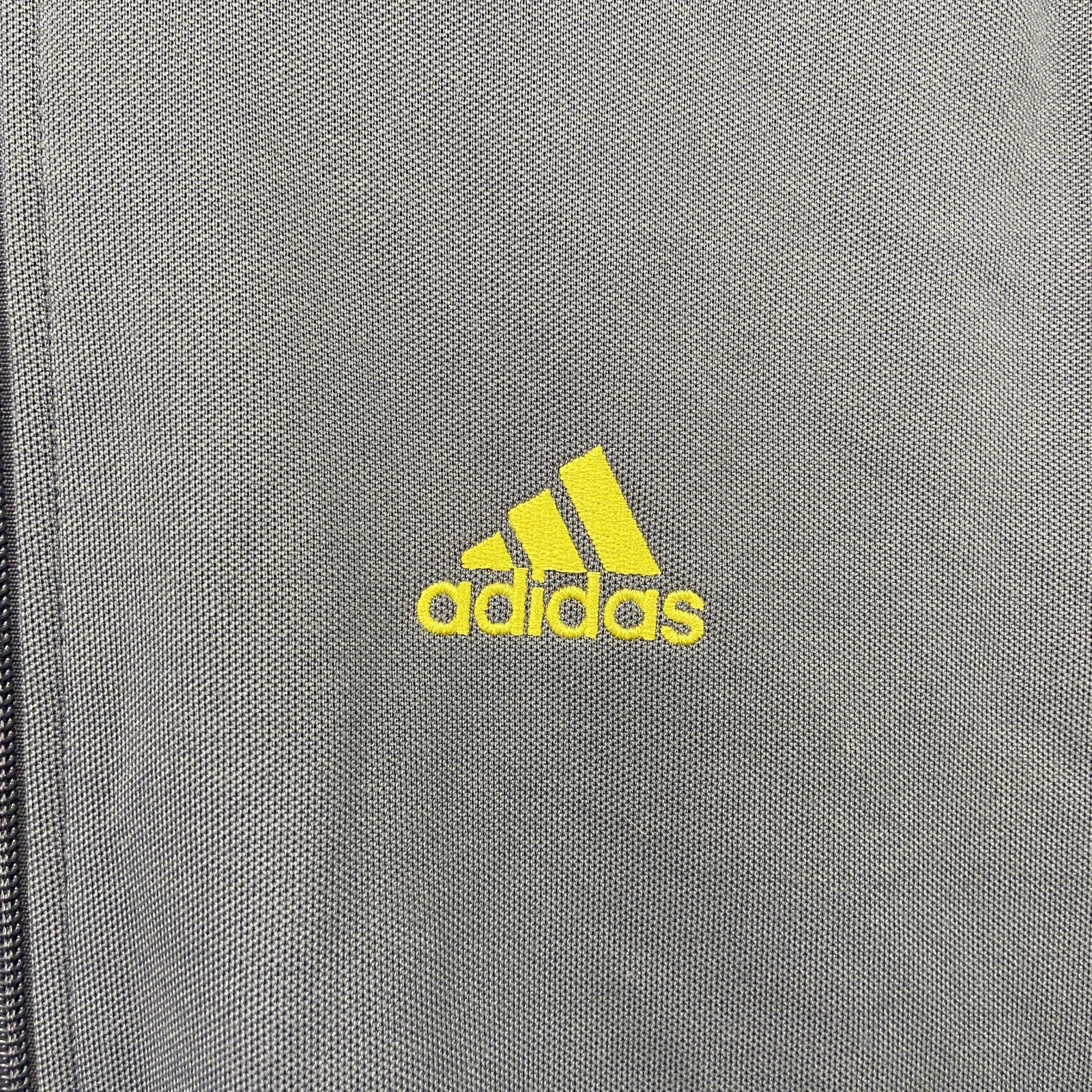 adidas　アディダス　トラックジャケット/ジャージ　灰色　グレー　Lサイズ