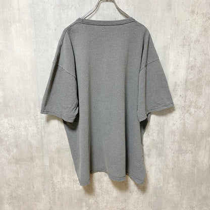 古着 used　Champion チャンピオン　半袖クルーネックプリントTシャツ　レトロデザイン　オーバーサイズ　XXLサイズ