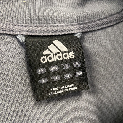 adidas　アディダス　トラックジャケット/ジャージ　灰色　グレー　Lサイズ