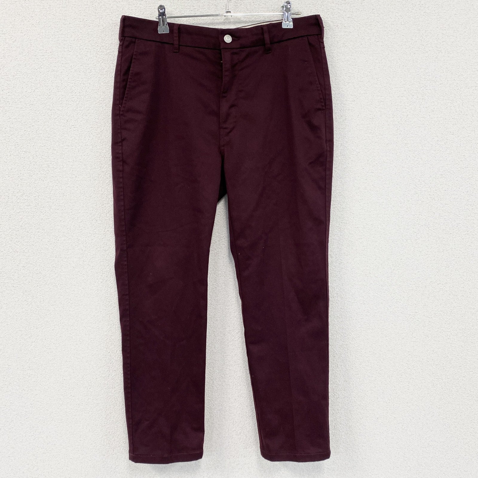Levi’s　リーバイス　チノパンツ　ジップフライ　ボルドー