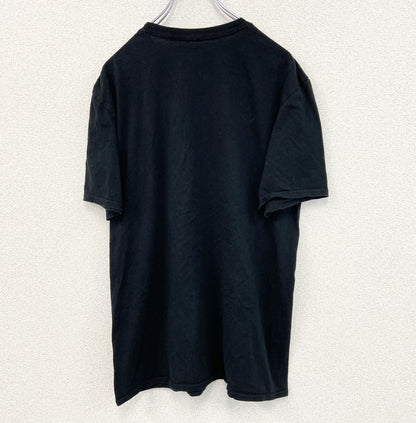 古着 used　FOR FANS BY FANS　半袖アニメプリントTシャツ　ダンガンロンパ　黒　ブラック　レトロ　Lサイズ