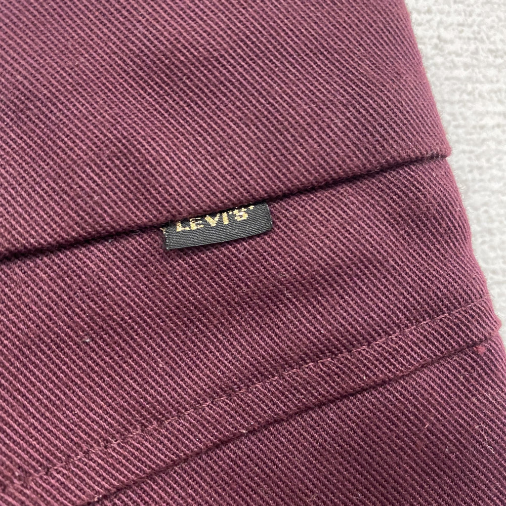 Levi’s　リーバイス　チノパンツ　ジップフライ　ボルドー
