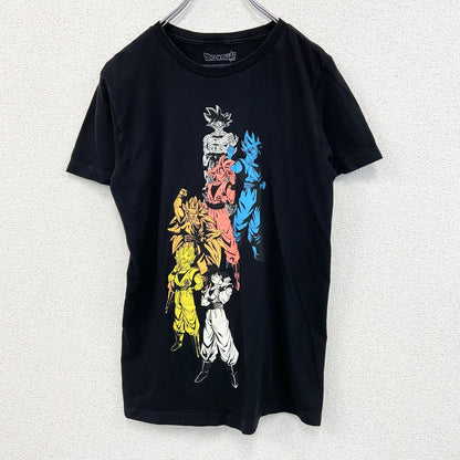 古着 used　FOR FANS BY FANS　半袖アニメプリントTシャツ　ドラゴンボール　黒　ブラック　レトロ　Lサイズ