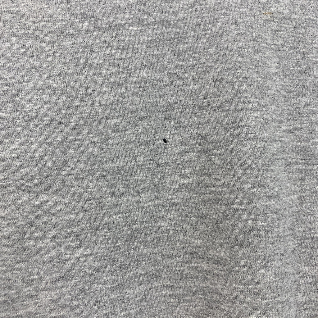 古着 used　半袖アニマルプリントTシャツ　熊　NOR CAL　ベア　レトロデザイン　クルーネック　灰　グレー　Lサイズ　