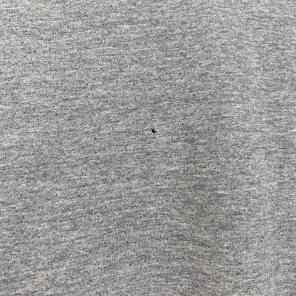 古着 used　半袖アニマルプリントTシャツ　熊　NOR CAL　ベア　レトロデザイン　クルーネック　灰　グレー　Lサイズ　