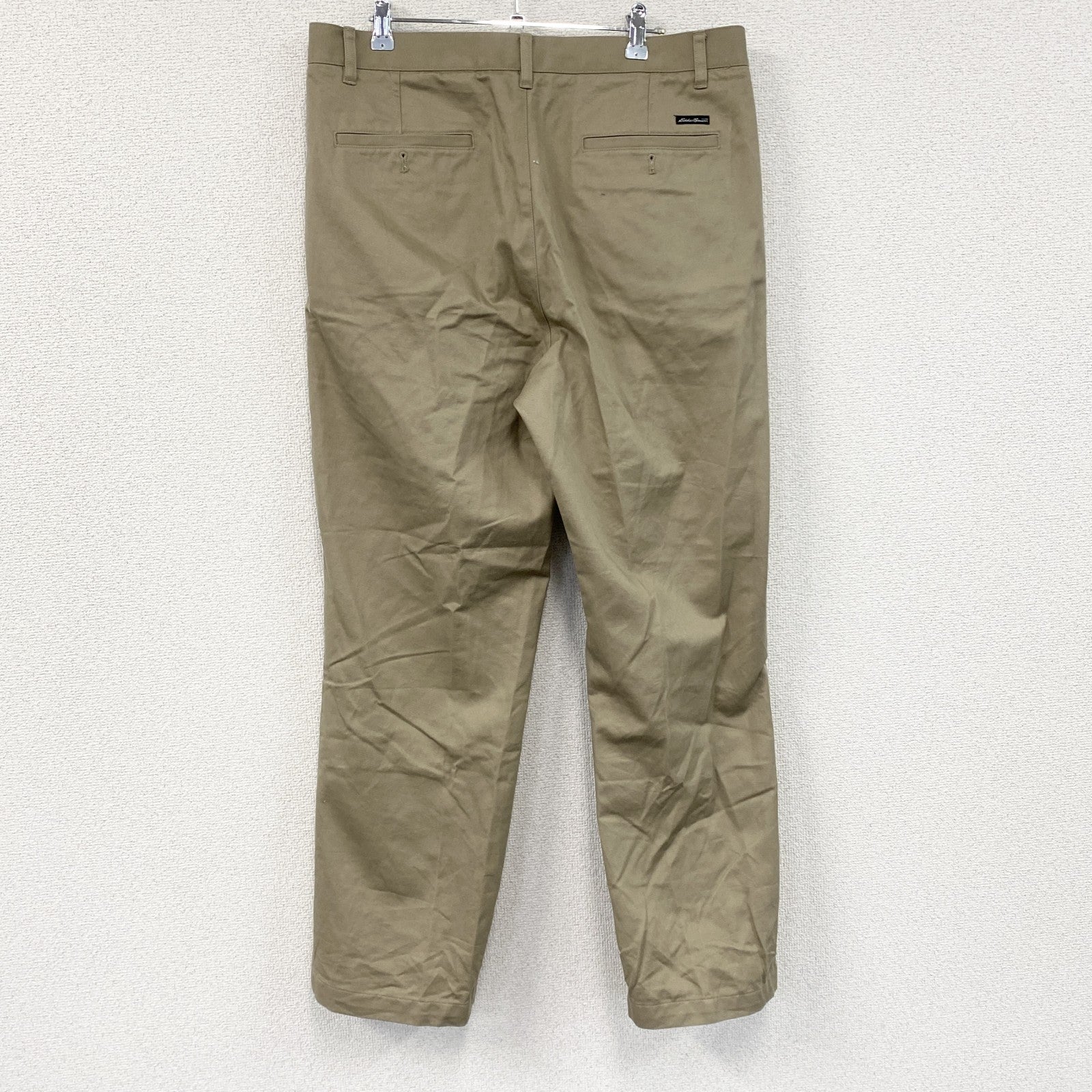 Eddie Bauer　エディーバウアー　チノパンツ　ジップフライ　ベージュ　36サイズ