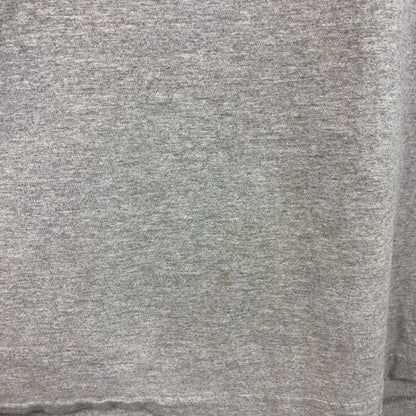 古着 used　半袖アニマルプリントTシャツ　熊　NOR CAL　ベア　レトロデザイン　クルーネック　灰　グレー　Lサイズ　