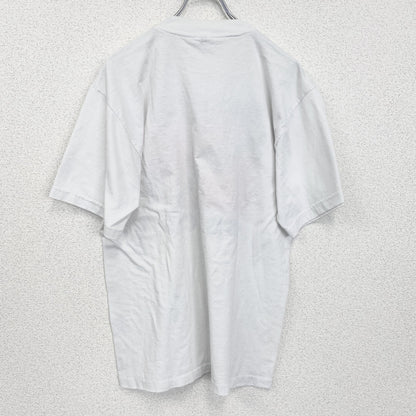 古着 used　半袖アニマルプリントTシャツ　レトロデザイン　クルーネック　イルカ　メキシコ　白　ホワイト　XLサイズ