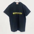 90s　熊出没注意　半袖アニマルプリントTシャツ　ヴィンテージ　シングルステッチ　黒　ブラック　Mサイズ