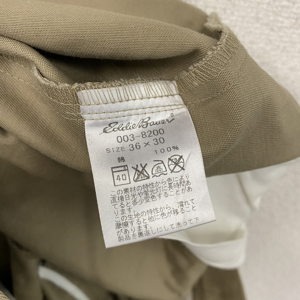 Eddie Bauer　エディーバウアー　チノパンツ　ジップフライ　ベージュ　36サイズ