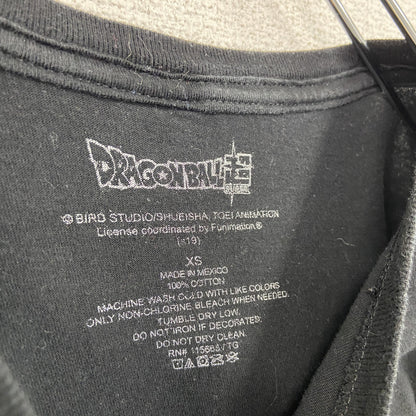 古着 used　FOR FANS BY FANS　半袖アニメプリントTシャツ　ドラゴンボール　黒　ブラック　レトロ　Lサイズ