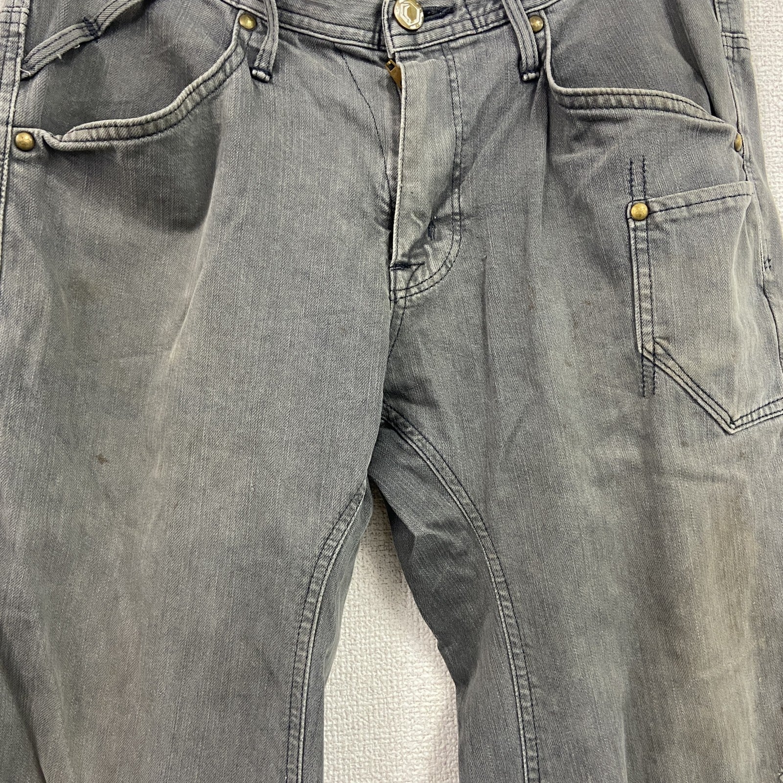 EDWIN　エドウィン　E-FUNCTION　デニムパンツ/ジーンズ　ジップフライ　インディゴ　Lサイズ