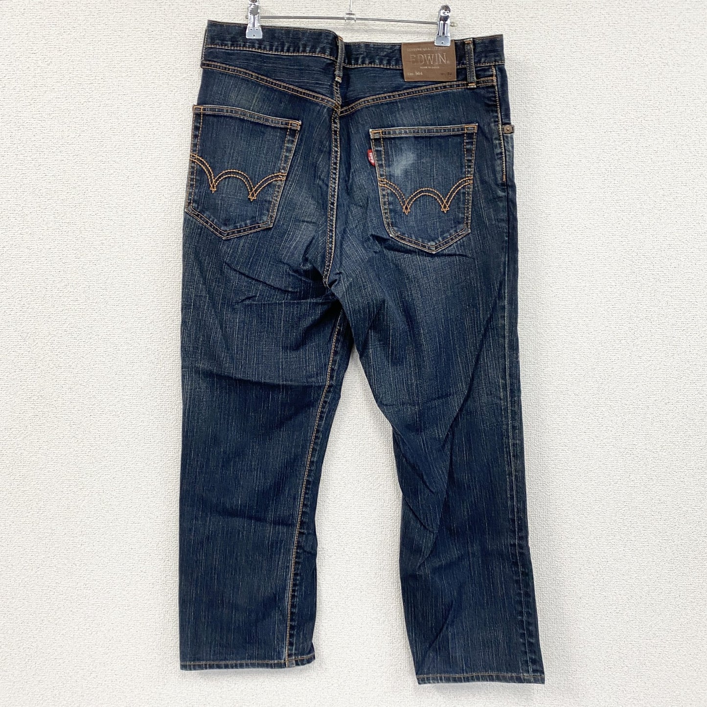 EDWIN　エドウィン　Lot.504　デニムパンツ/ジーンズ　ジップフライ　インディゴ　34サイズ