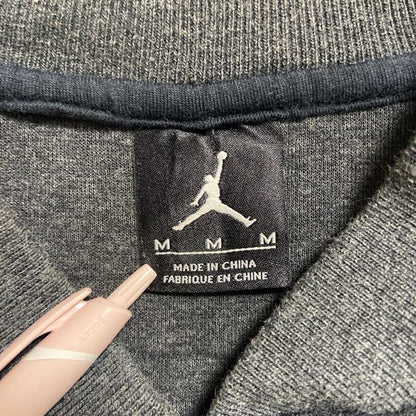 NIKE AIR JORDAN　ナイキエアジョーダン　スタジャン　黒　ブラック　灰色　グレー　秋冬服　Mサイズ