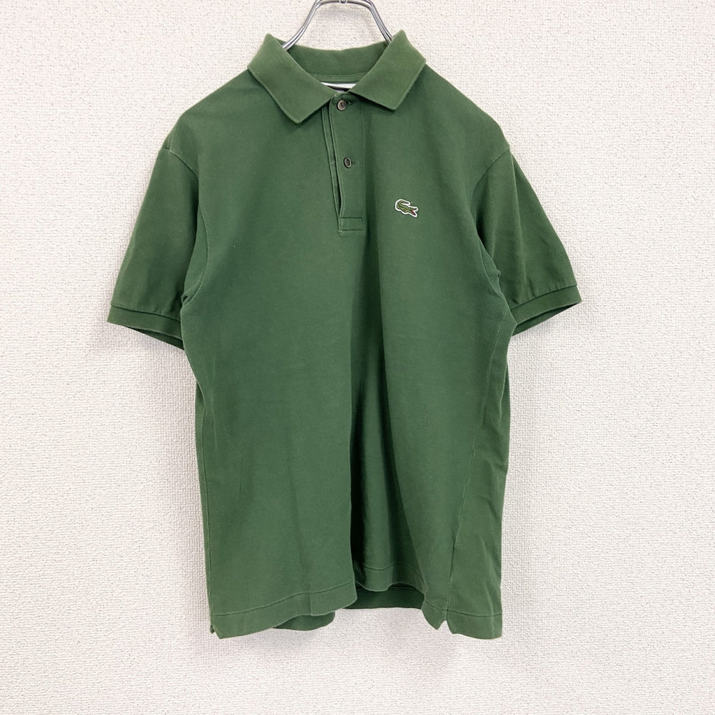 LACOSTE　ラコステ　半袖ポロシャツ　緑　グリーン　Sサイズ　