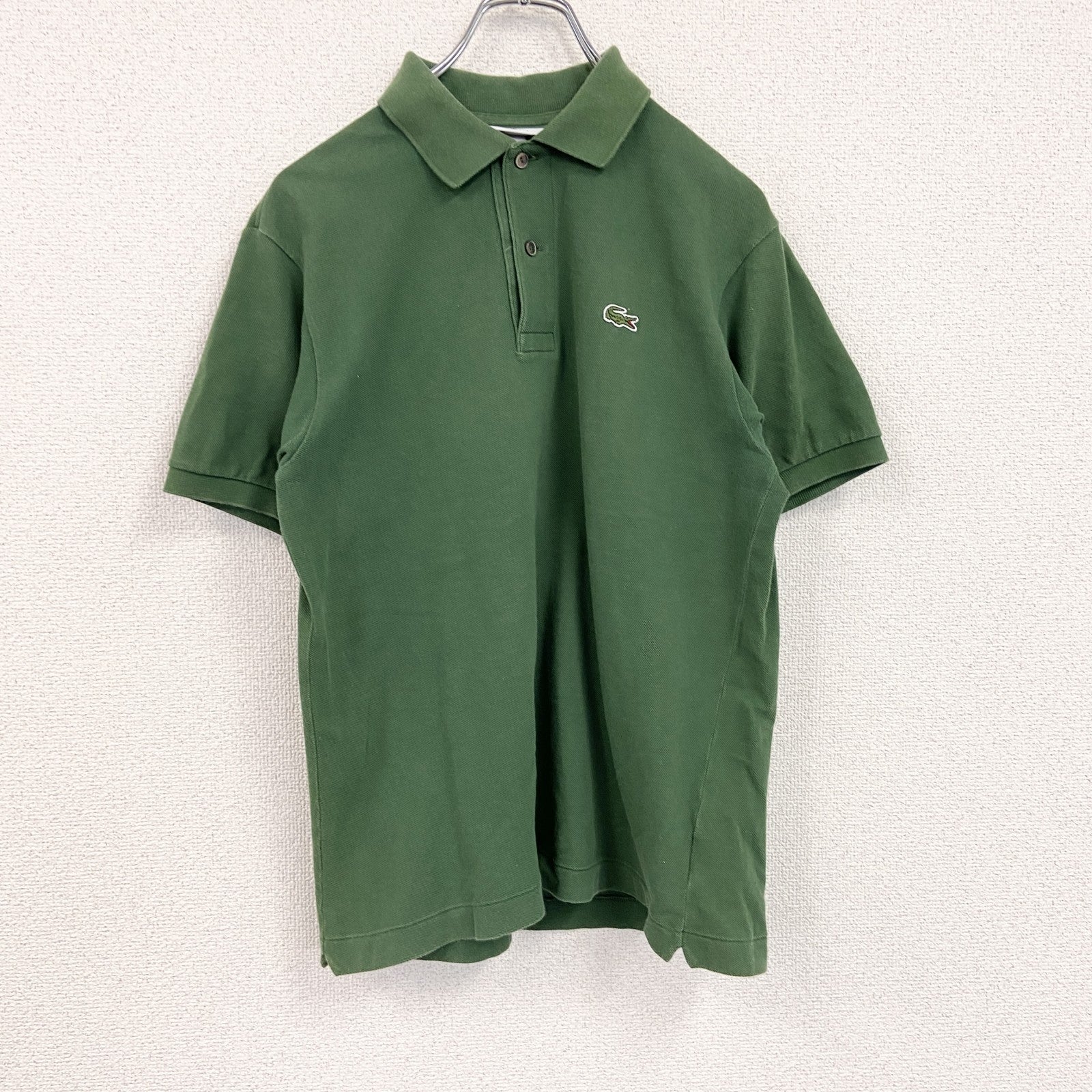 LACOSTE　ラコステ　半袖ポロシャツ　緑　グリーン　Sサイズ　