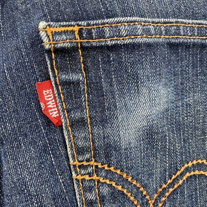 EDWIN　エドウィン　Lot.504　デニムパンツ/ジーンズ　ジップフライ　インディゴ　34サイズ