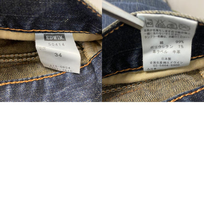 EDWIN　エドウィン　Lot.504　デニムパンツ/ジーンズ　ジップフライ　インディゴ　34サイズ