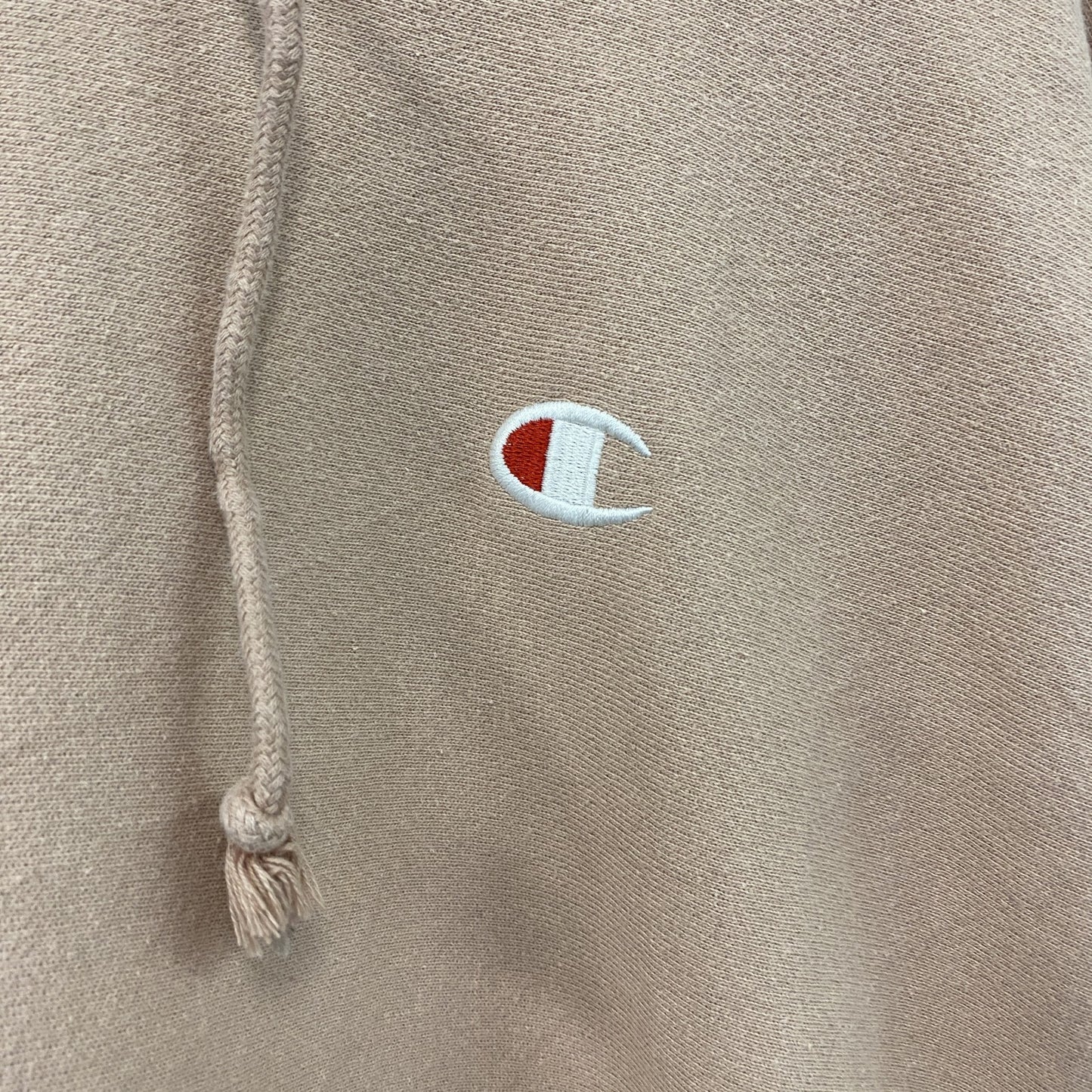 Champion　チャンピオン　リバースウィーブ　スウェットパーカー/フーディー　ピンクベージュ　XLサイズ