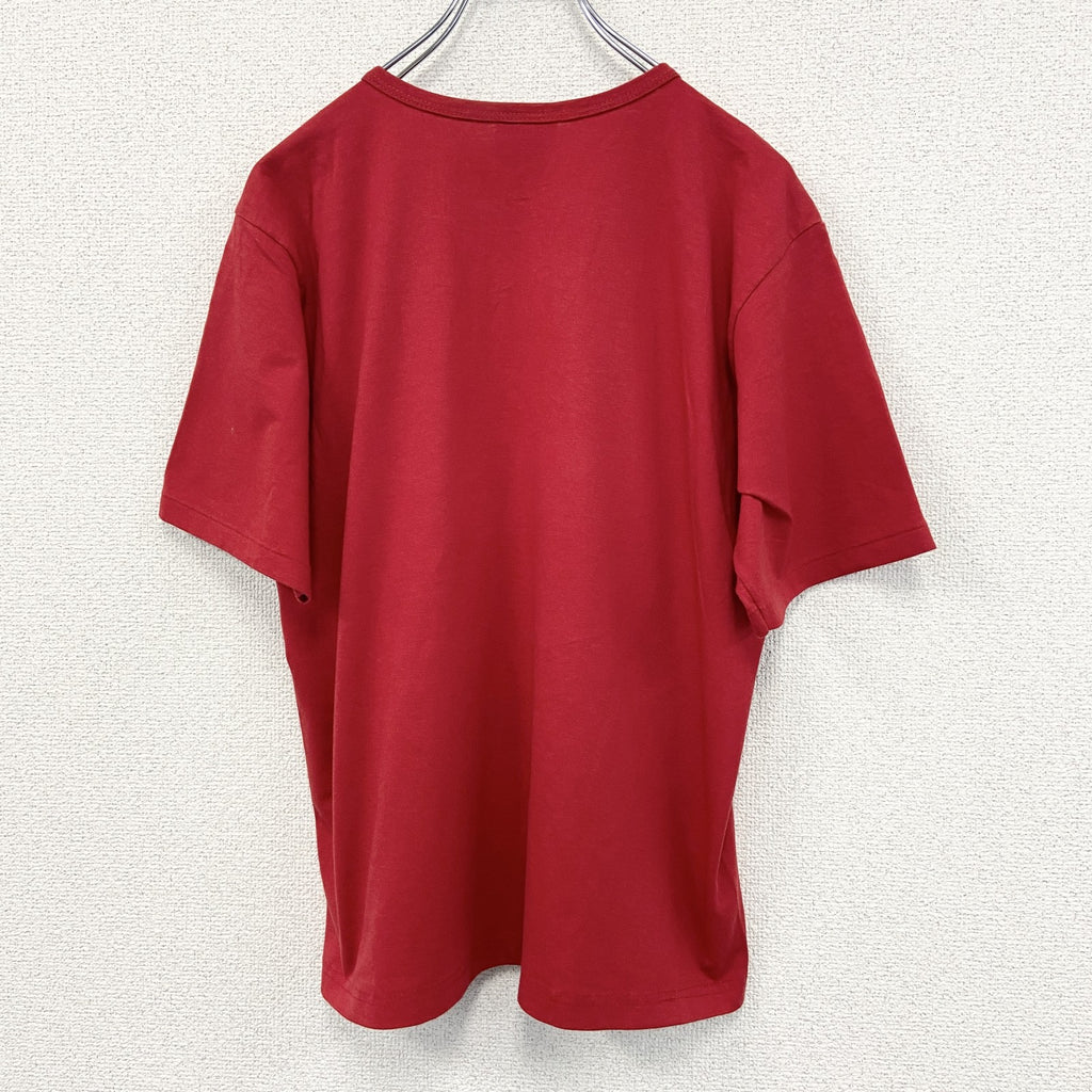 古着 used　EAGLE イーグル　半袖プリントTシャツ　ソフトボール　赤　レッド　90s　シングルステッチ　レトロ　Mサイズ
