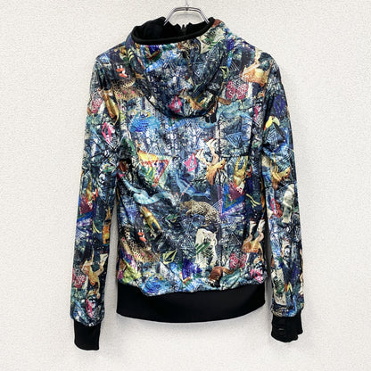 VOLCOM　ボルコム　フルジップフリースパーカー　リバーシブル　黒　ブラック　Mサイズ