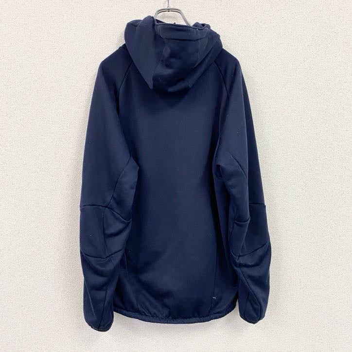 DESCENTE　ハーフジップパーカー/フーディー　紺　ネイビー　0サイズ