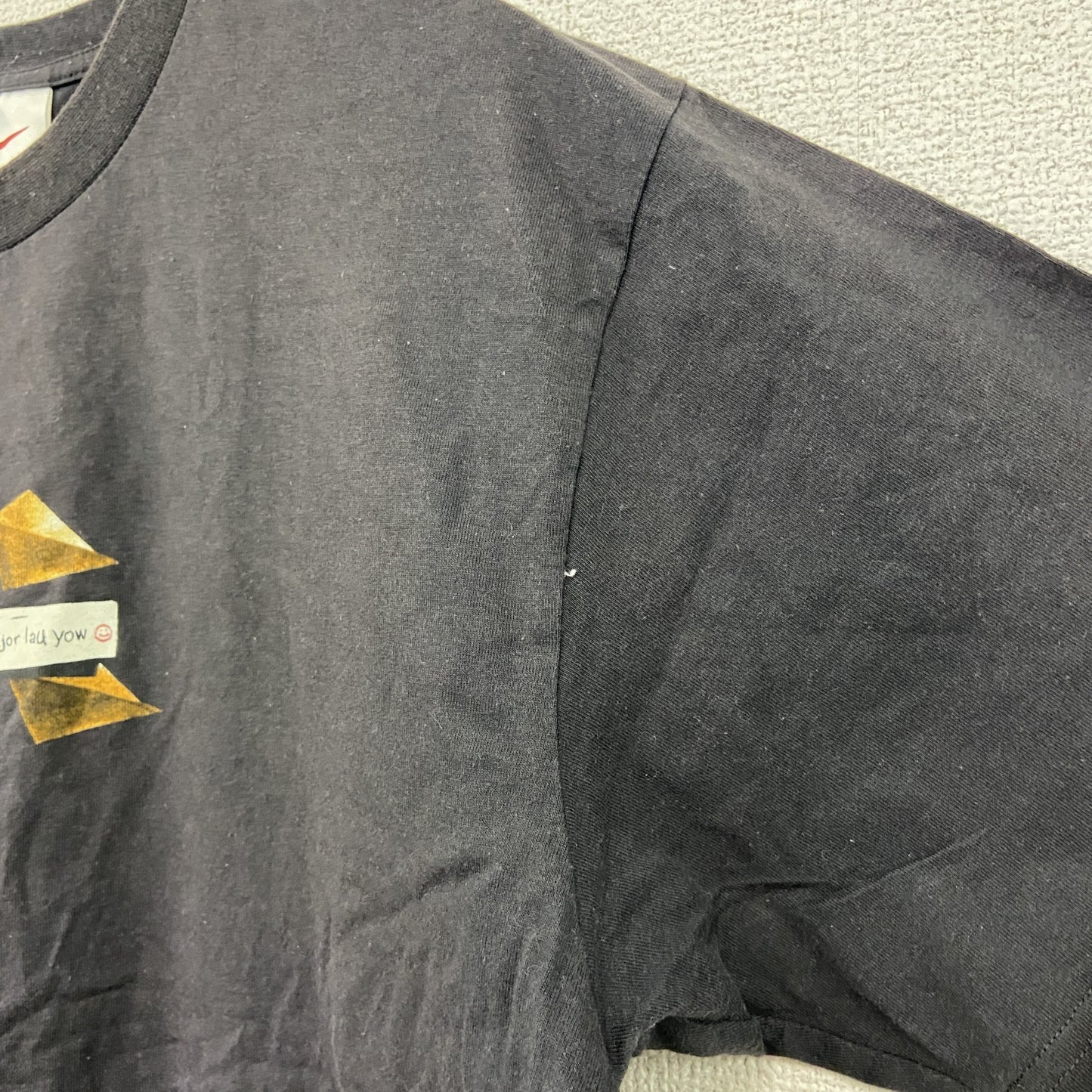 NIKE　ナイキ　半袖プリントTシャツ　ドラゴン　フェード　黒　ブラック　Mサイズ