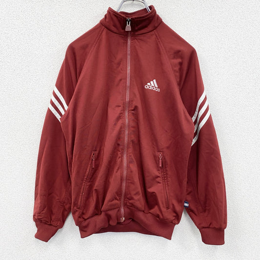 adidas　アディダス　トラックジャケット/ジャージ　赤　レッド　Mサイズ