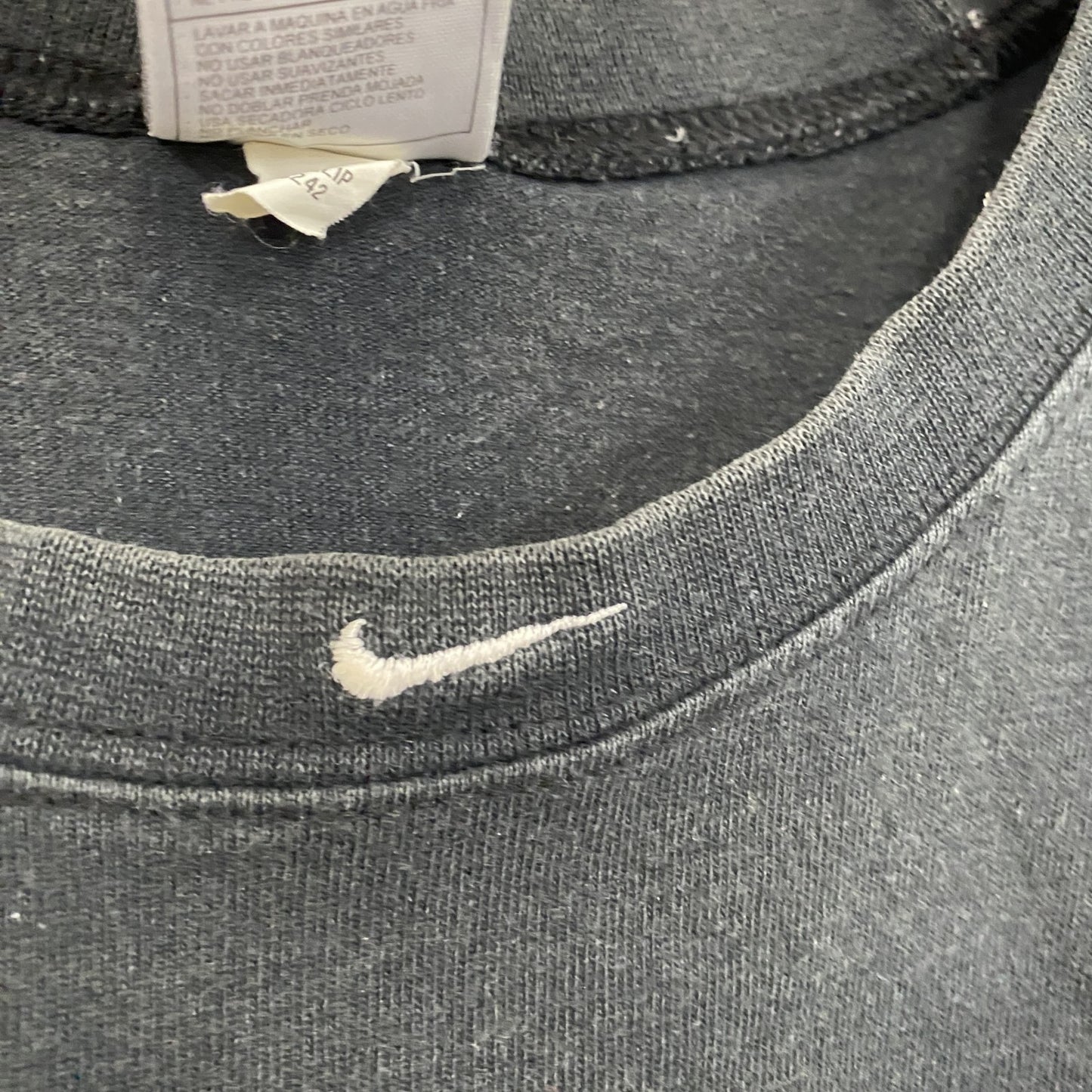 NIKE　ナイキ　タンクトップ/ノースリーブ　スウッシュ　黒　ブラック　Lサイズ