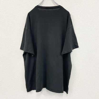 古着 used　DEDMAN WANDERLAND　半袖アニメプリントTシャツ　黒　ブラック　レトロデザイン　00s　2XLサイズ